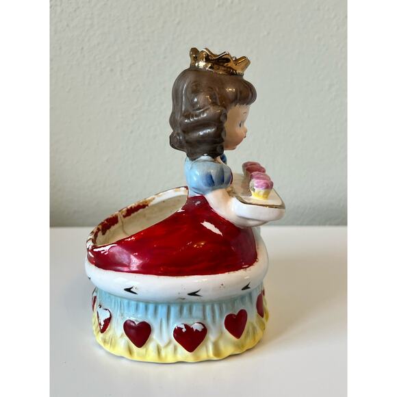 Napco 1956 Queen of Hearts Valentine Planter A1720F - Picture 6 of 12